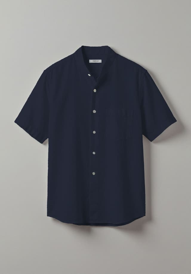 Linen Shirt Navy