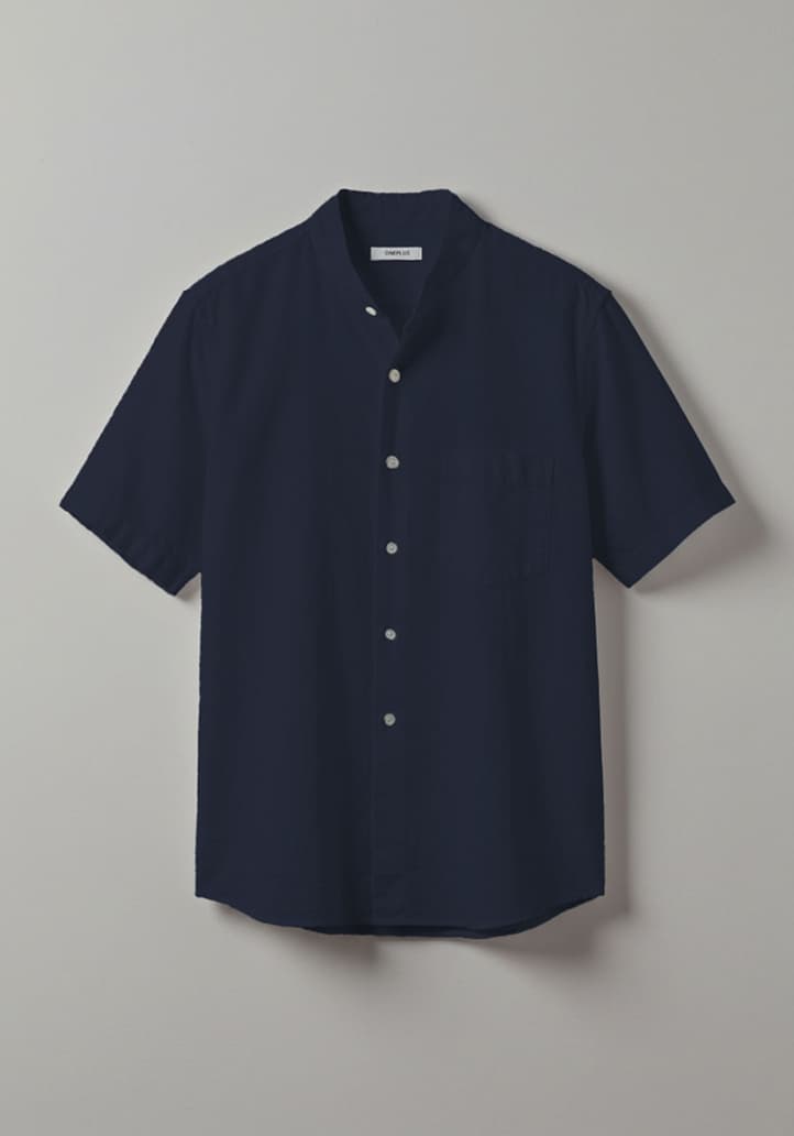 Linen Shirt Navy