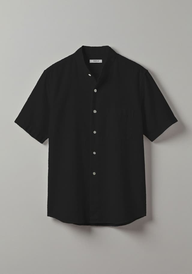 Linen Shirt Black